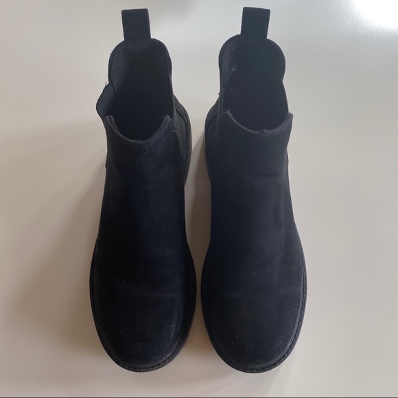 H&M Suede Black Booties - Picture 2 of 2